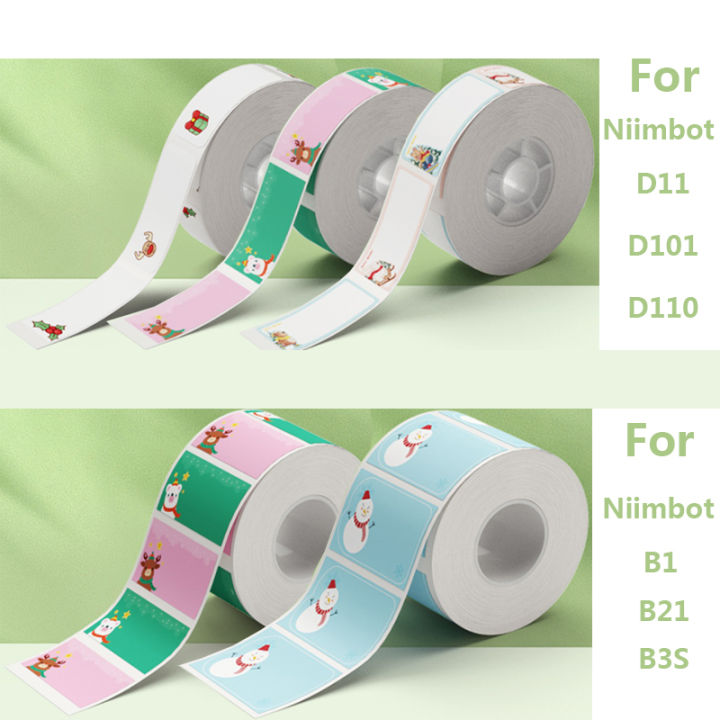 Niimbot White Label Colorful Label tape Label Sticker Label Maker Label