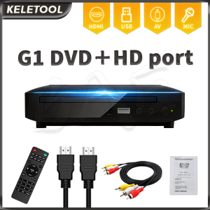DVD Player High defination 1080P Home DVD Player CD Player For Smart TV AV Output Built Home Theatre