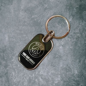 Aksesoris Keychain Club Sepakbola PSG Bahan Logam Dan Alloy
