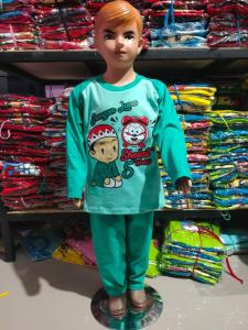 Setelan Islami Anak Laki-Laki usia 1-8 tahun / baju dakwah anak busana muslim / setelan baju lengan panjang dan celana panjang motif islami / seragam sekolah seragam TPA mengaji / baju tidur baju harian anak perempuan / kaos kartun lucu