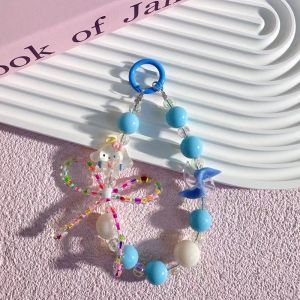 Gratis Ongkir -  Gantungan Hp Aesthetic / Phone Strap Beads / Gantungan HP Bracelet  / Phone Strap Unik Lucu / Strap Tali Gantungan HP