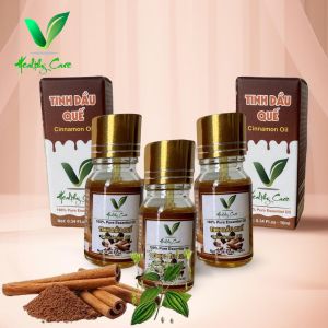 Tinh dầu Quế 100% từ thiên nhiên (Sản phẩm của Vhealthycare - Duy Nhat Tay Nguyen)