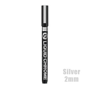 Spidol Chrome Permanen Paint Marker gold/emas Silver Varian Warna Spidol Marker Chrome Cair Permanen / Spidol Chrome Permanen Paint Marker