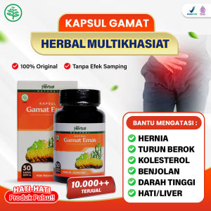 Kapsul Gamat Emas Asli Original - Jelly Gamat Kapsul 100% Terlaris ( RESMI ) Produk Bergaransi - Kapsul Gamat Mas - Gamat Emas - Herbal Multikhasiat - Wasilah Berkah Herbal