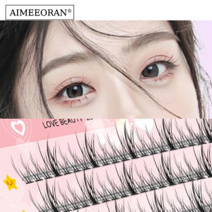 AimeeOran Lash Clusters DIY Volume Extensions Dynamic Wave Natural Look Eyelashes for Beginners Makeup Salon