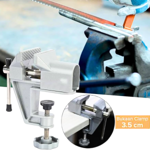 COD KIRIM CEPAT YTC Vise Clamp Capit Meja / Alat Penjepit Kayu Serbaguna - Y128