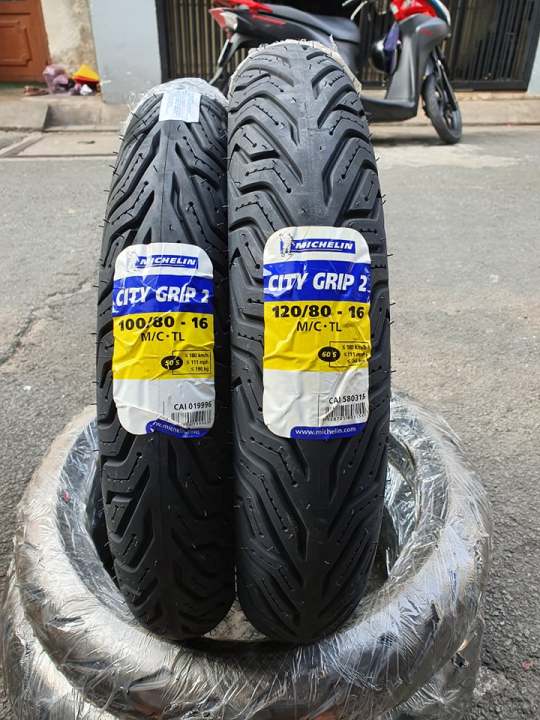 Cặp vỏ Michelin City Grip Gắn Sh 150 300 350i chính hãng nhập