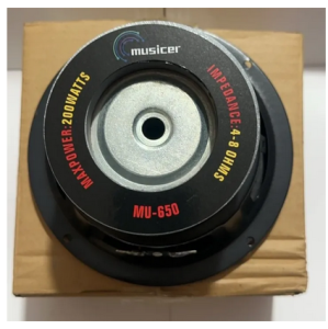 MUSICER MU-650 6 inch 200 watts Dual Magnet Instrumental HI-FI Woofer Speaker
