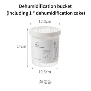 Dehumidifier with Replaceable Refill Tablets Anti Mildew Moisture Absorber Desiccant for Wardrobe Bathroom Student Dorm