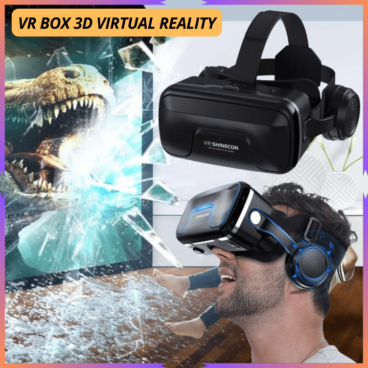 STOK READY Shinecon VR Box 3D Virtual Reality Glasses with