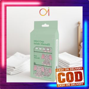 AI-C949 Wet Wipes Mini / Tissue Basah Mini Karakter Travel 8in1 / Tisue Basah Bayi Bebas Alkohol 1