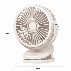 JIJI.SG Glint Mini Fan 10000mAh Chargeable Portable Clipped Fan SG