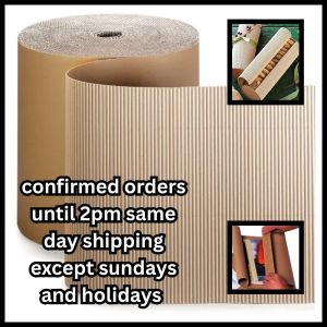 Corrugated Box – Protective Packing Sheet for Shipping & Packaging Single Face Roll