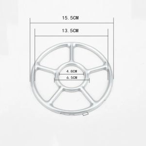 15.5cm Stainless Steel Gas Stove Bracket Stand High Quality Insulation Wok Universal Support Stand