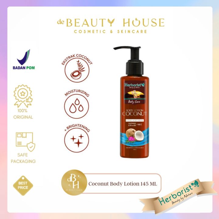 HERBORIST Coconut Body Lotion 145 ML Lazada Indonesia