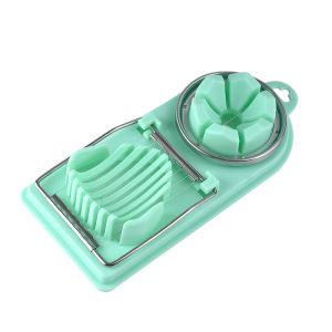 COD【Local Deliver】Stainless Steel Fruite Egg Cutter Multifunctional Cutting Egg Slicers Wire Kitchen Accessories