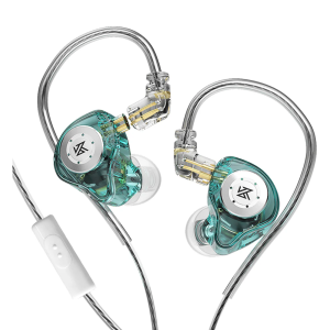KZ EDX Pro Detachable Earphones Dynamic in Ear Earphone Wired with Microphone Gaming Sport Earphones