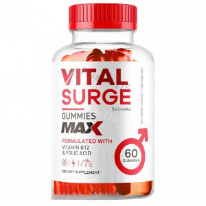 Vital Surge Male Gummies - Gummies Prestasi Lelaki Fruit Gummies/Antifatigue Confectionary