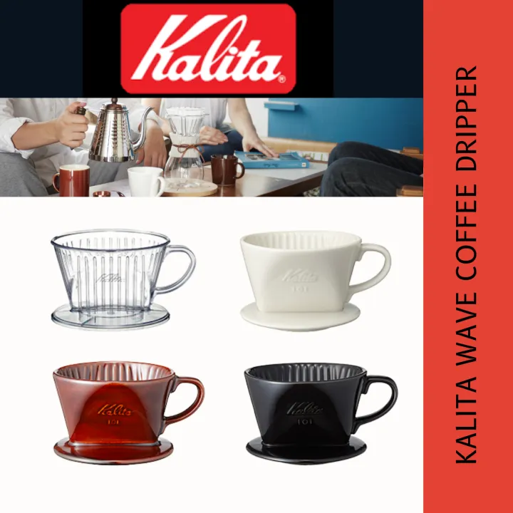 Kalita Coffee Dripper HASAMI HA101, Per 1-2 Tazze, In Ceramica, Design Giapponese, Pour Over Coffee - 3
