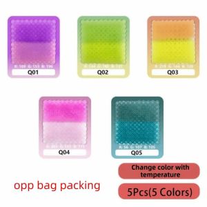 SUN ME 5/8 Colors Color Change Fuse Beads Kit Temperature Change Light Change Melting Beads Creative Toy DIY Craft Hama Beads Kids Creative