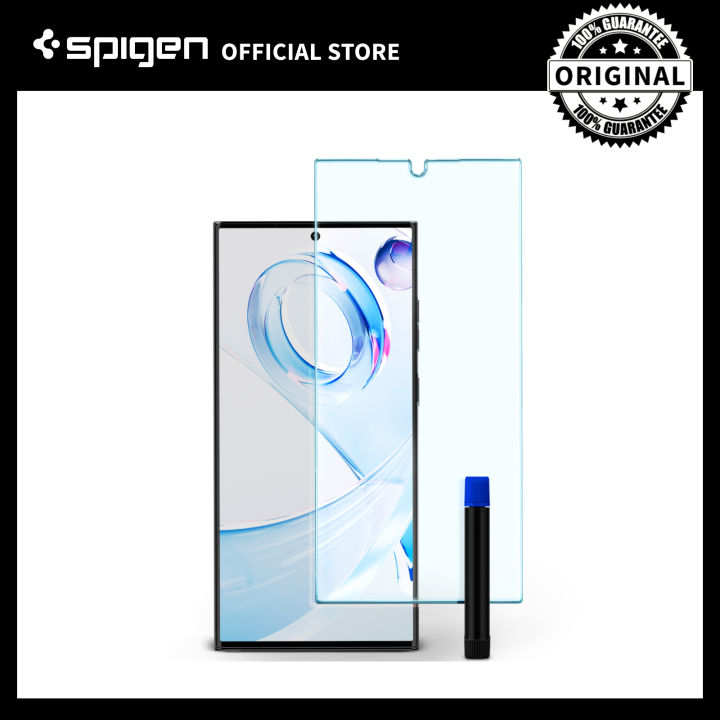 Spigen Galaxy S23 Ultra Tempered Glass Glas.tR Platinum Tray (Spare Kit