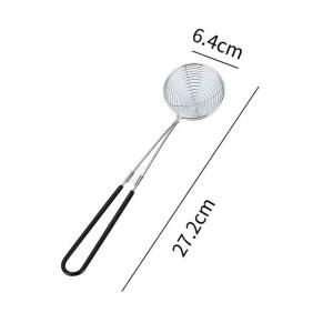 Stainless Filter Scooper Pearl Scooper for Milk Tea Colander Tapioca Scoop Small Pearl Scoop Nata Scooper Strainer Spoon