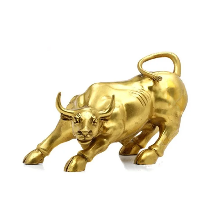 Pure copper ox feng shui Wall Street furnishing articles 12 zodiac 