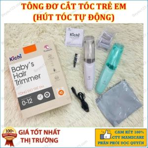 Tông đơ cắt tóc trẻ em hút tóc tự động Kichilachi Kichi K1520