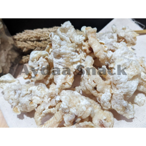 KERIPIK KRIPIK CEKER AYAM TANPA TULANG SNACK CEMILAN DIET KETO 500 GRAM PREMIUM