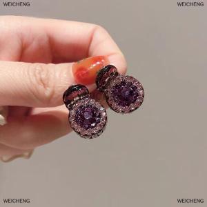 [COD] WEICHENG 2 4pcs Mini Round Rhinestone Hair Claw Retro Zircon Women Girls Claw Clip Small Hairpins Hair Crabs Girls Hair Accessories ﻿