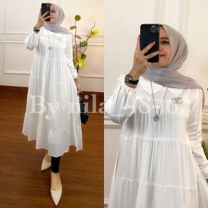 Midi Dress Jumbo Wanita Kekinian Viral 2022 Free Masker Model Ussy Gamis Busui Lebaran 2021 Modern Mewah Rayon Premium Ori Polos XL XXL XXXL XXXXL 5L ld 100 110 120 130 140 150 Big Size Ibu Dewasa Remaja