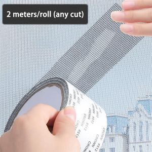 Window Screen Repair Kit Door Window Patch Tape Strong Adhesive Long Lasting Fiberglass Covering Mesh Repair Tape Set