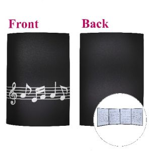 Amazthing A4 Size Music Score Folder 6 pages Organizer Folder 钢琴乐谱文件夹