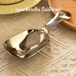 Home Ace.ชามอาหารเช้าเกาหลี หม้อสแตนเลสสำหรับใส่อาหารเย็น ชามสองหู หม้อมาม่า ชามใส่ของหวาน