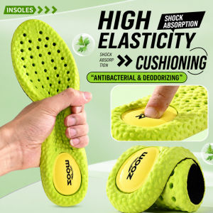 【Sulit Deal】 High Elastic Shockproof Insoles Breathable Sweat Absorbent Odor Resistant Cut to Fit All Sizes