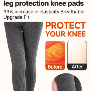 Extended Warm Cashmere Knee Pads Soft And Skin Friendly Cold Proof Outdoor Travel Knee Pads Knee Warmers加长保暖羊绒护膝