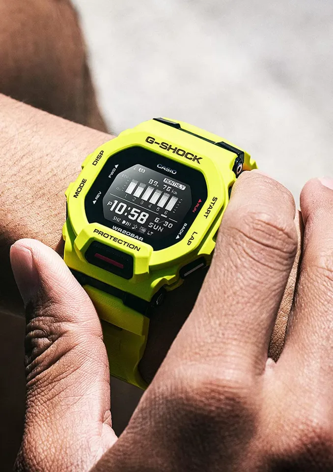 Lime green best sale g shock