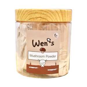 [Wens] Shiitake Mushroom Powder for Babys Food Soups Recipes Bottle 200g - 6m+