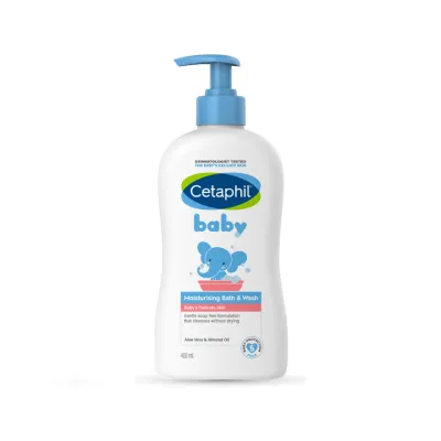 【Ready】Cetaphil Baby Wash & Shampoo For Hair & Body Delicate Skin With Calendula 400ml Cetaphil Baby Daily Lotion