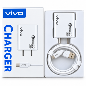 BLSS : Super PREMIUM VIVO 18W Fast Charger + USB Cable |type c / Micro USB for SMART PHONE