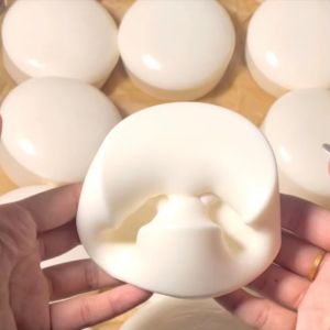 WARM Simulation Squishy Yogurt Cake Slow Rising Finger Suction Sensory Toys Creative Pinch Bread Squeeze Toy Kids and Adults