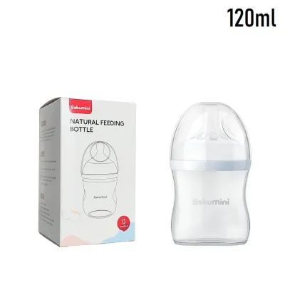 Sakumini Natural Feeding Bottle Botol Susu Bayi Wideneck Mirip Payudara BPA Free