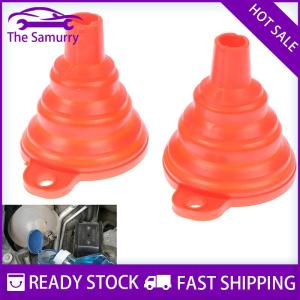 Samurry ✨Hot Sale✨ Blossom Graceful Phễu Silicon Gấp Gọn Dụng Cụ Chuyển Đổ Xăng Xe Hơi Xe Tải Xe Máy