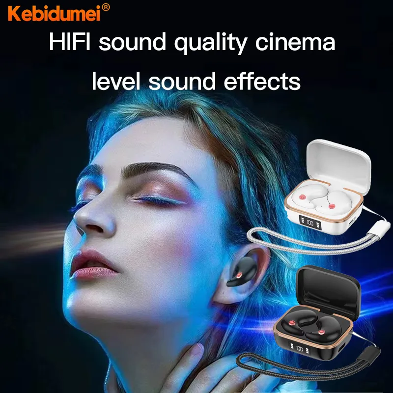 หูฟังใส่นอน หูฟังสำหรับการนอนหลับ J11 หูฟังไร้สาย Bluetooth 5.3 มีสายแถม เสียงสเตอริโอระดับ HiFi พร้อมไมโครโฟนในตัวแบบกันน้ำ