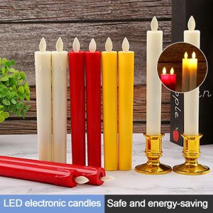 A8285 Light Ornaments LED Lantern Candle Holders Battery Operated Flameless Candle Lamp High Quality Energy-saving Party Decor Lights Wedding Birthday Party Supplies