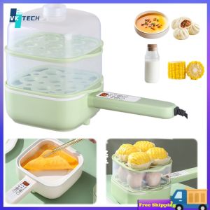 [ VKTECH ] Multi-function Electric Egg Cooker with Auto Shutoff Anti-scald for Healthy Breakfast in Kitchenware & Tableware