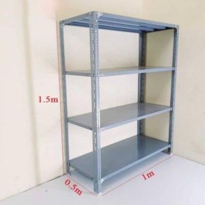 Kệ Sắt V Lỗ 4 - 5 tầng.Rộng 05m x Dài 1 m x Cao 15 -2m – Kệ Lắp Ghép Đa Năng. GIAO HANG HỎA TỐC 1-2H tại TPHCM
