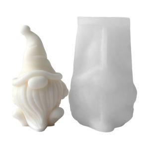 Christmas Theme Silicone Mold Dwarf Silicone Mould Heat Resistant For Soap Christmas Decoration