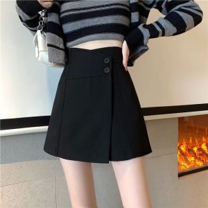 Large Fat Mm Skirt Womens High Waist Irregular Pants Skirt Slim A-line Hip Wrap Skirt