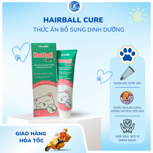 Hairball Cure Gel Bổ Sung Dinh DưỡngTiêu Búi Lông Trong Dạ Dày Và Đường RuộtChống Táo Bón Nôn Mửa Cho Chó Mèo